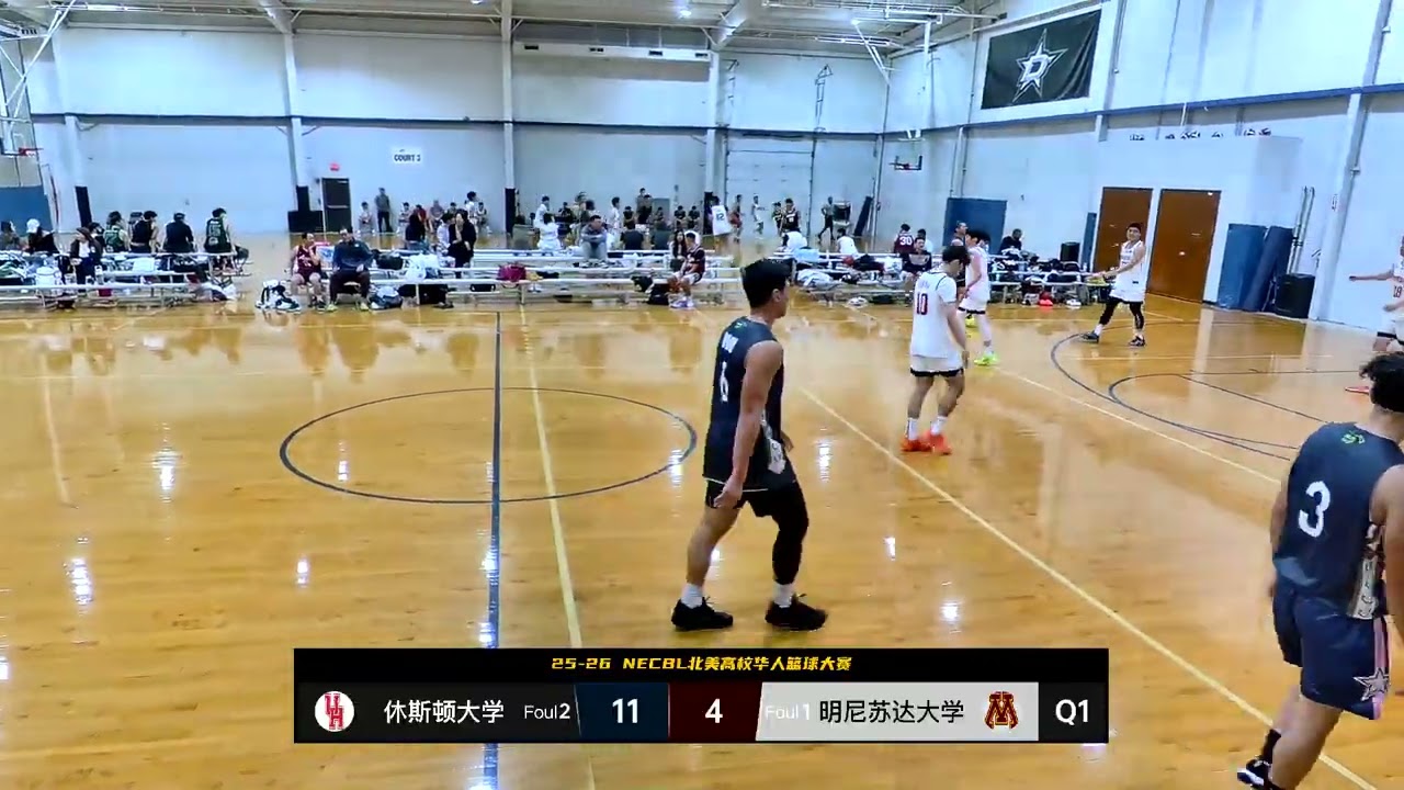 25-26 NECBL 大区赛 NNIT WEST 淘汰赛 休斯顿大学 VS 明尼苏达大学