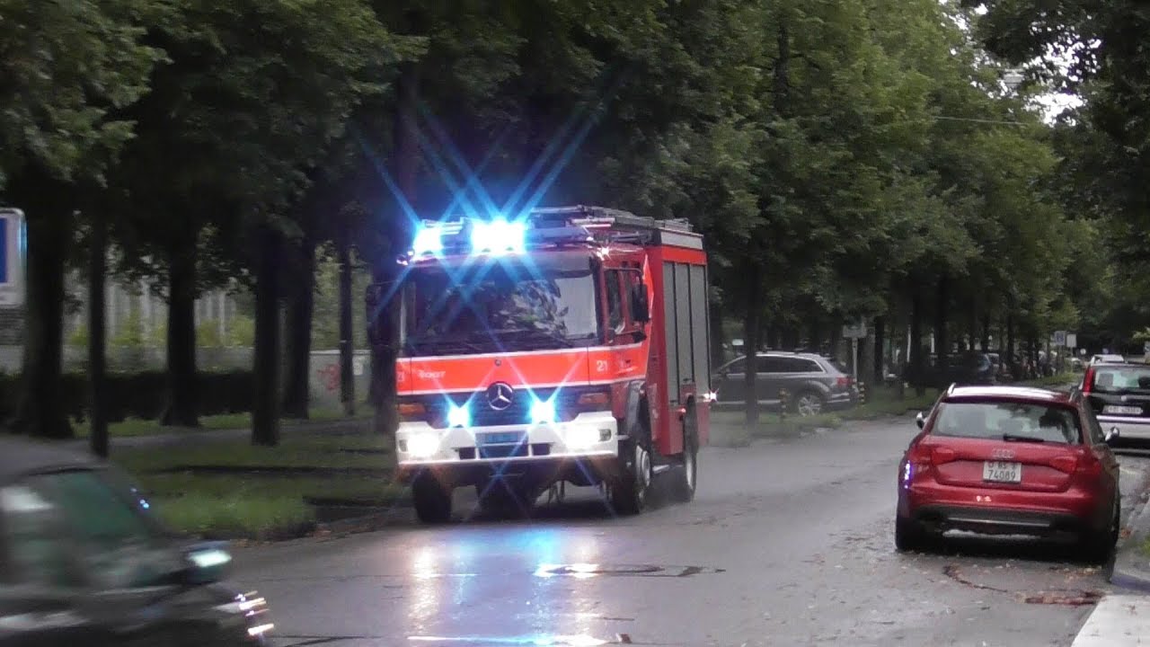 Sturmeinsatz  - HLF 21 Berufsfeuerwehr Basel