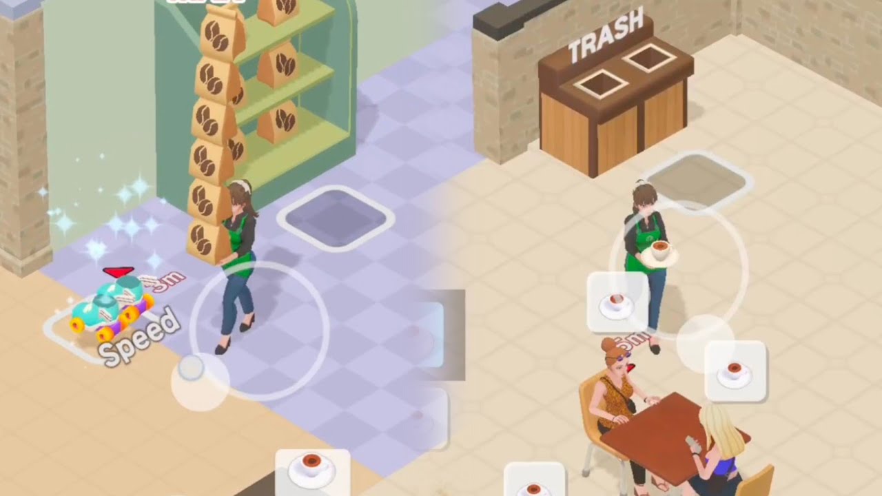 My Coffee Cafe - New Shop - Coffee Delivery Game 🎮🎯#games #mobilegame #youtubevideo 