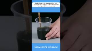 Operation steps for epoxy potting compound