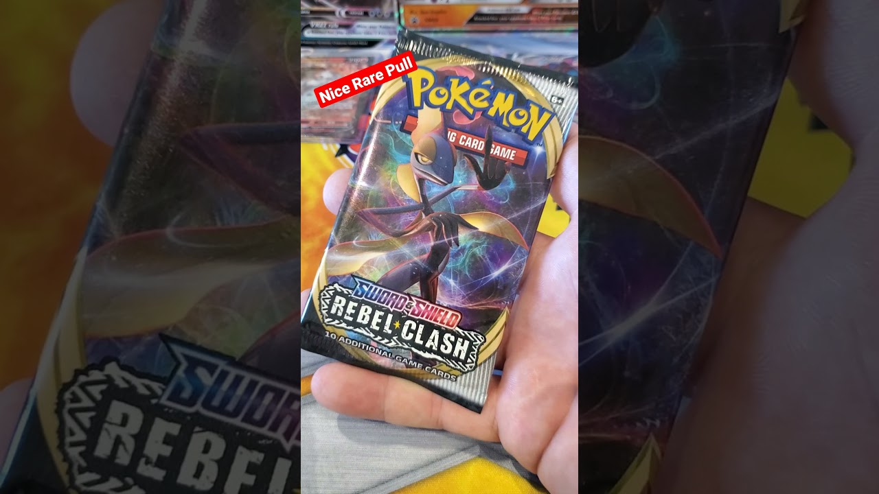 Pokémon Rebel Clash Pack Opening #2 Rare Pull 