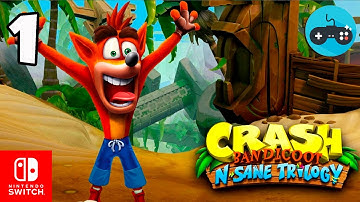 Crash Bandicoot N. Sane Trilogy: Crash Bandicoot 2 Cortex Strikes Back Part 1 | Nintendo Switch