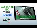 Video tutorial LA500NC LA700NC Grinding machine with PLC Siemens