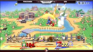Vitality Singles 73016 - Winners R4 - Princeramen Palutena Vs. Kidg Mario - Smash 4