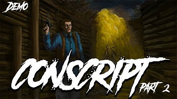 Bodybags Are NOT Supposed To Move! - CONSCRIPT Demo - Indie Pixel Survival Horror Game - Part 2