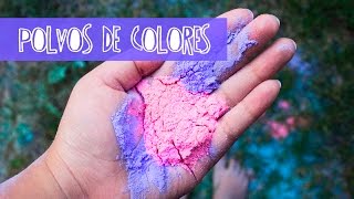 Polvos de colores ( HOLI ) / DIY