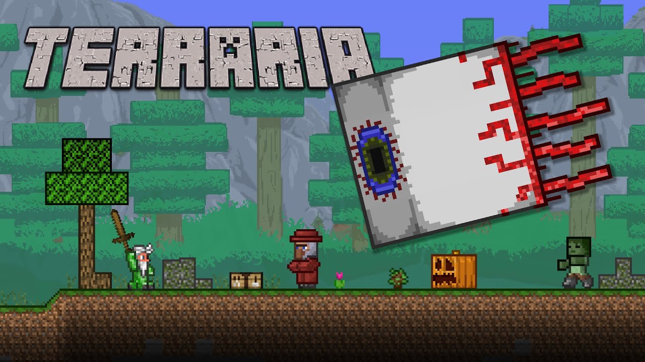 Turning Terraria Into Minecraft Terraria 1 4 2 Minecraft Resource Pack Youtube