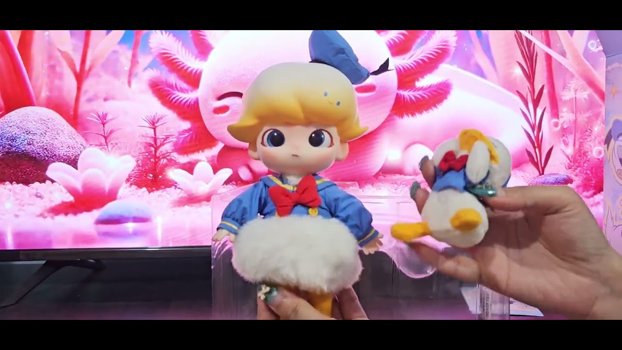 Unboxing Dimoo x disney donald duck popmart full video