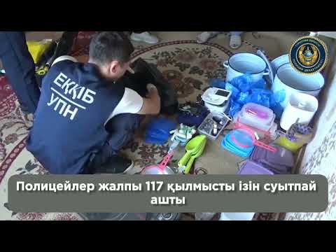 Түркістан облысында полиция 24 қылмыстық топты ұстады