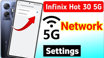 Infinix hot 30 5g network settings | infinix hot 30 me 5g network kaise laye