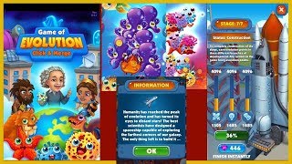 Game of Evolution: Idle Click & Merge Walkthrough Construction of the stage 7 (IOS, Android) screenshot 5