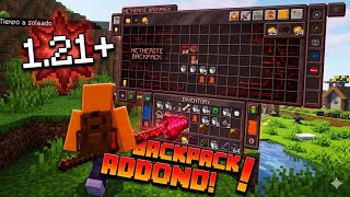 👉EL MEJOR ADDON DE MOCHILAS para MINECRAFT PE (26.X) 🎒 - Backpack Mcpe 🔥