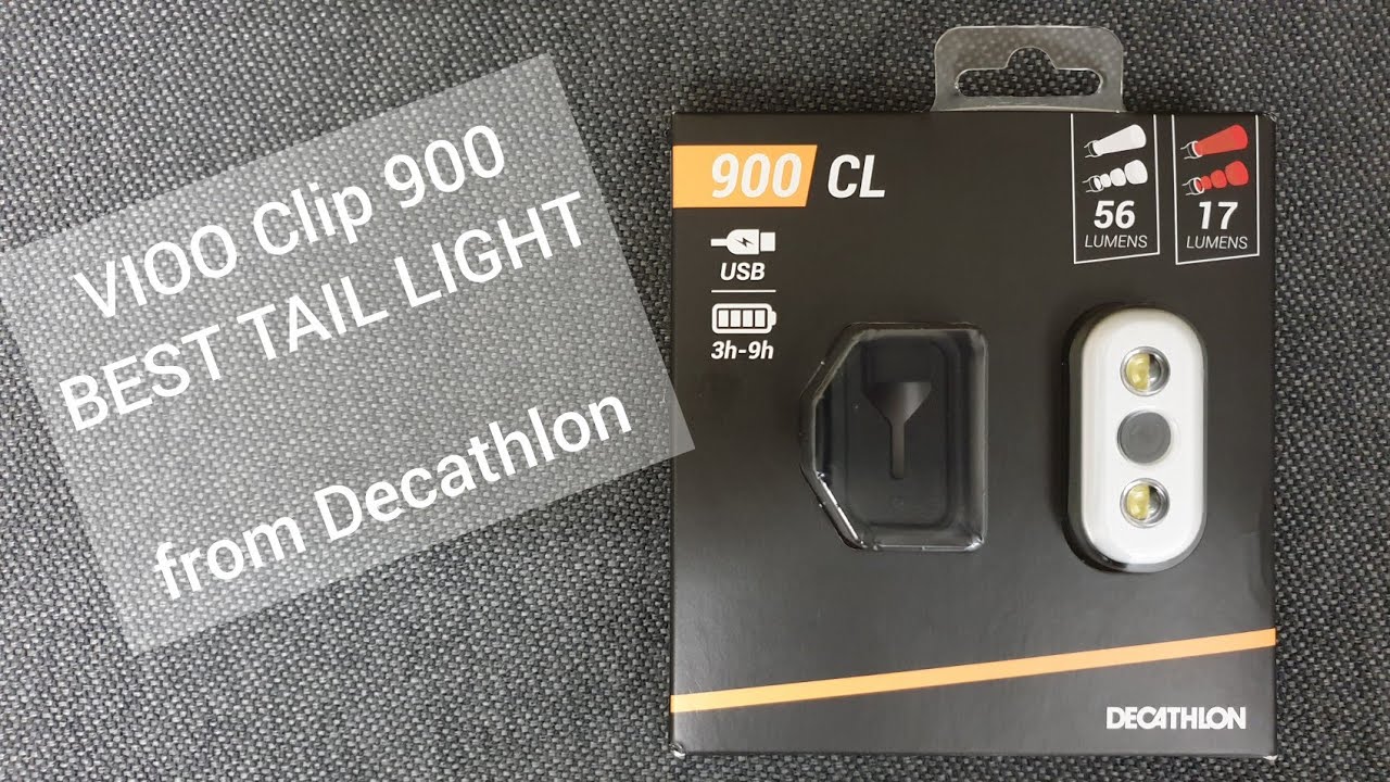 VIOO Clip 900 - BEST BIKE TAIL LIGHT 