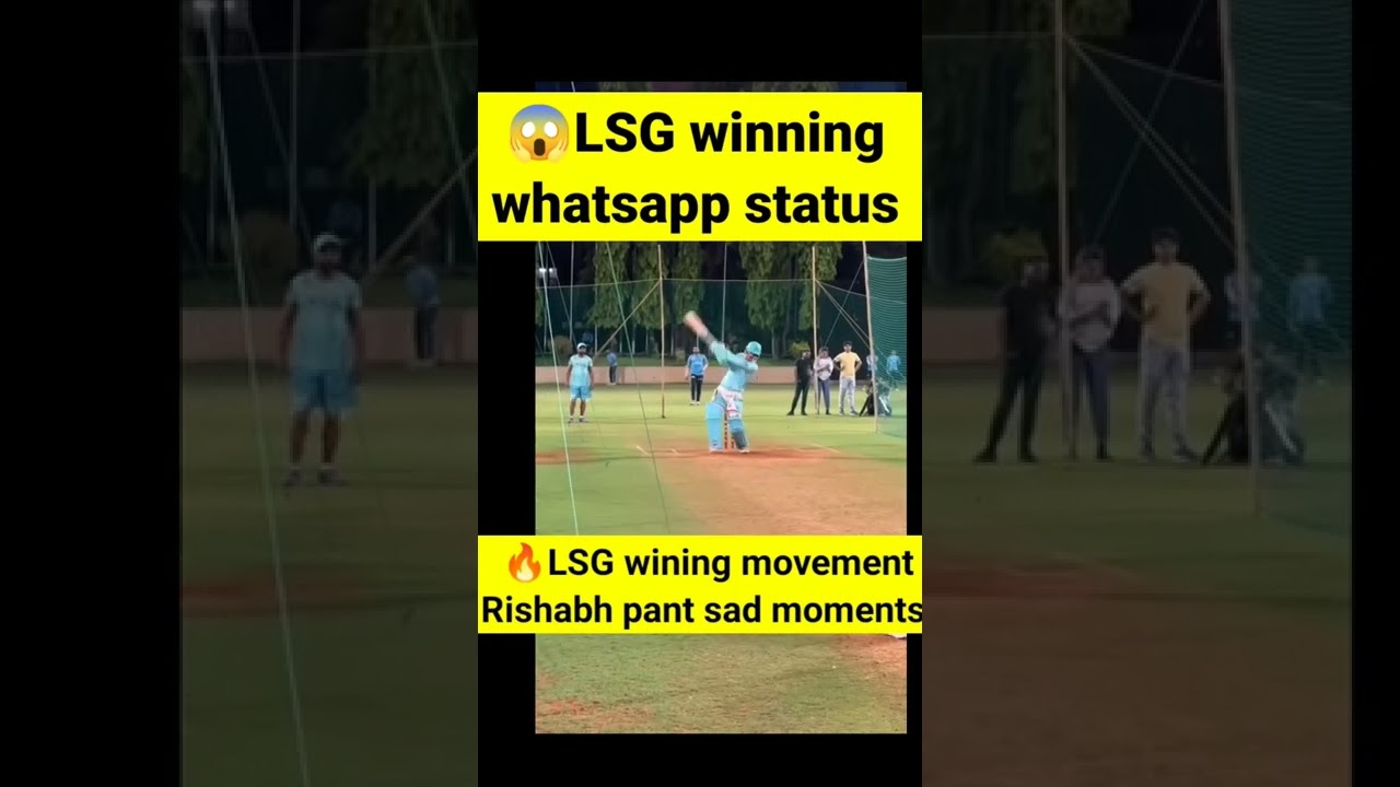 LSG wining whatsapp status😱| DC vs LSG highlights|