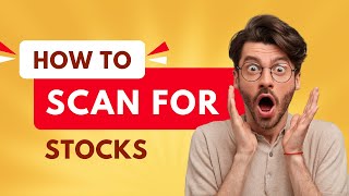 How to scan for stocks using stockcharts.com