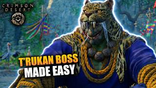 Crimson Desert Trukan The Ascended Boss Fight Made Easy