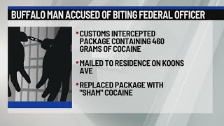 Buffalo man accused of biting federal officer during search warrant