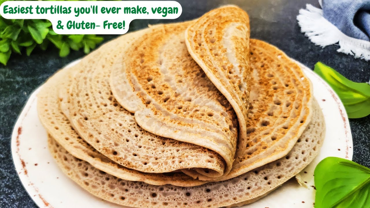 Потрясающие тортильи из 2 ингредиентов — ПРОСТЫЕ, ВЕГАНСКИЕ, БЕЗ ГЛЮТЕНА, БЕЗ МАСЛА!!! Batels Kit...