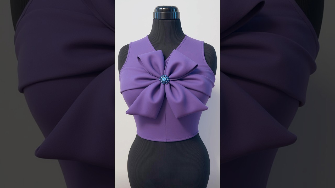 Создайте идеальный лиф с воротником: пошаговая выкройка, пошив и демонстрация на манекене.