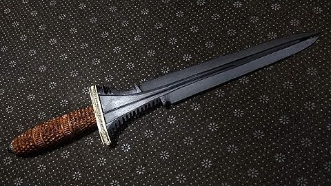 Making Dagger from Truck Leaf Spring. The Dagger Challenge! 2022.