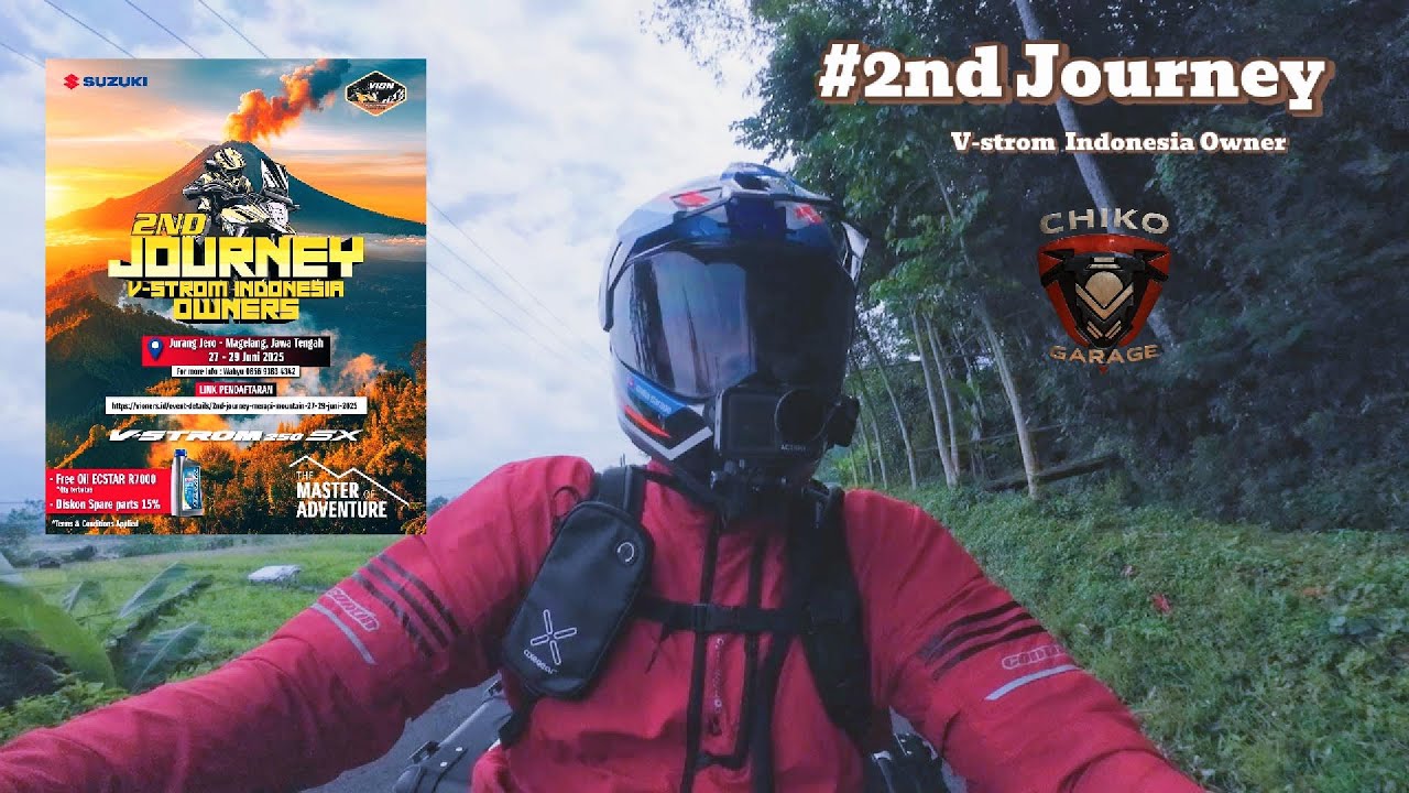 2Nd Journey Vstrom 250SX di Jurang Jero Camp