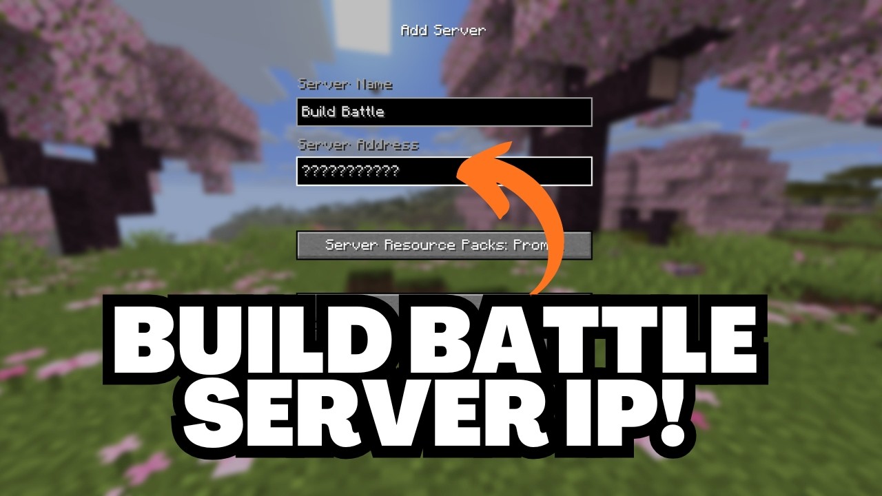 Minecraft 26.1 Build Battle Server IP Address - YouTube