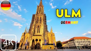 Ulm, Germany 4K Walking Tour 🇩🇪 | The Birthplace of Einstein