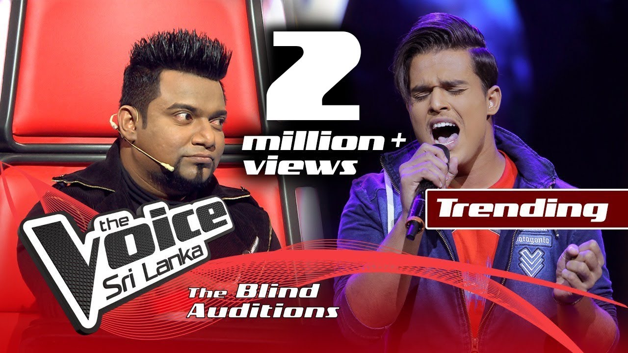 Surange Weerasinghe   Earth Song  Blind Auditions  The Voice Sri Lanka