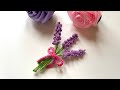 Crochet a Lavender Brooch | Lavender | DIY | Easy Handmade Gift