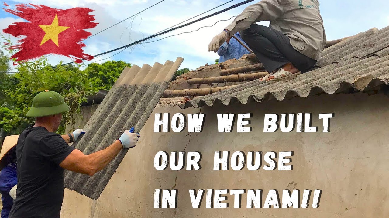 How We Built Our House in Vietnam Vietnam Village Life YouTube