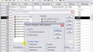 Factor Analysis in SPSS - How to [part one]