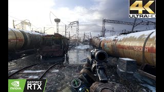 CLEANING OUT MARAUDER BASE - Stealth Gameplay - METRO EXODUS