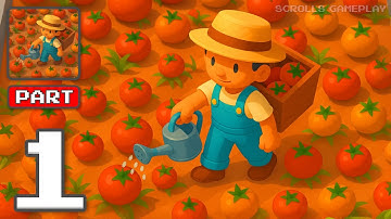 Little Farm Story - Gameplay Walkthrough Part 1 - Harvest Build Farm Wealth (iOS, Android)