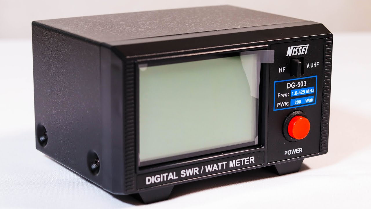 📺 NISSEI DG-503 Digital SWR & Watt Meter: UNBOXING