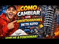 Como cambiar amortiguadores de Sentra B14 #automobile #rodamientosautomotrices #mecanicaadomicilio 