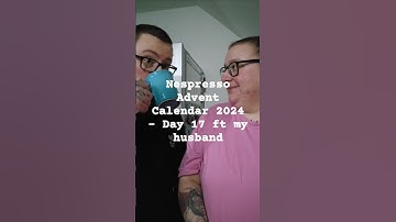 Nespresso Advent Calendar 2024 - Day 17 ft my husband #coffeeadventcalendar #nespressopods