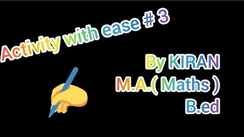 Activity-15 | Class -12 | Maths