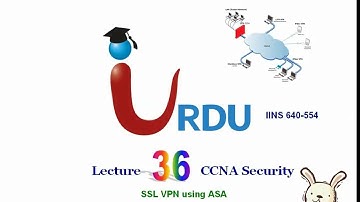 CCNA Security 640 554 Lecture 36 SSL VPN ASA