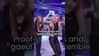 their voice sucks so bad #kpop #ive #rei #gaeul #fyp #shorts