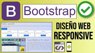 Bootstrap 5 Tutorial: Diseño Web Responsive desde 0 (Breakpoints, Containers, Grid, Columns) ✅