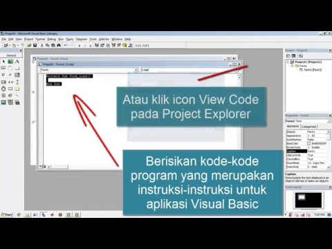 Cara Membuat Project Visual Basic 6.0  