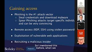 Cybersecurity for Graduate Students in Research