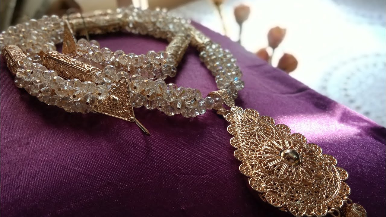 طريقة صنع سخاب الكريستال بكل سهولة مع أسعار اللوازم تاعه ❤️ #سخاب_الكريستال