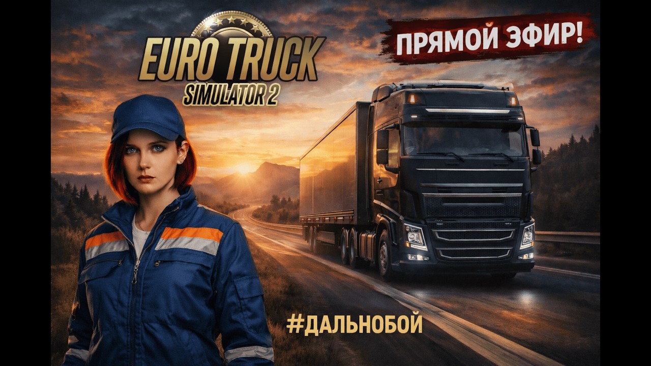 Euro Truck Simulator 2 | Прокатимся? | Стрим #15