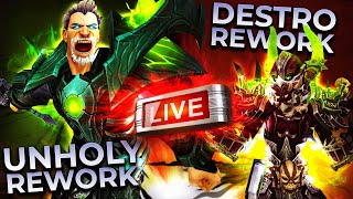 FINALLY! Unholy Rework IS HERE! Testing Everything NOW! (Full Livestream)