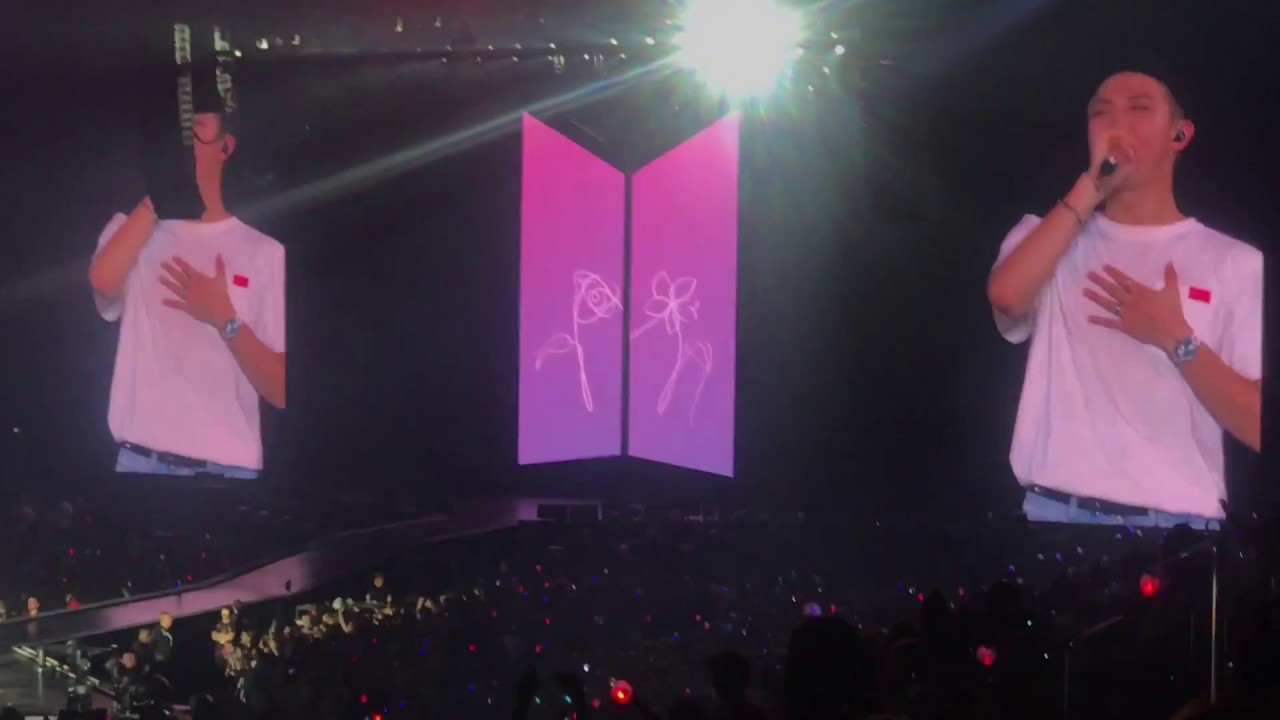 BTS 방탄소년단 PARIS LIVE CONCERT 181019 - LOVE MYSELF - YouTube