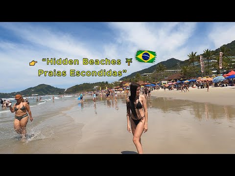 🏖️ The Hidden Beaches of Ubatuba, Brazil 🇧🇷 2025 | As Praias Escondidas de Ubatuba, 🇧🇷 2025