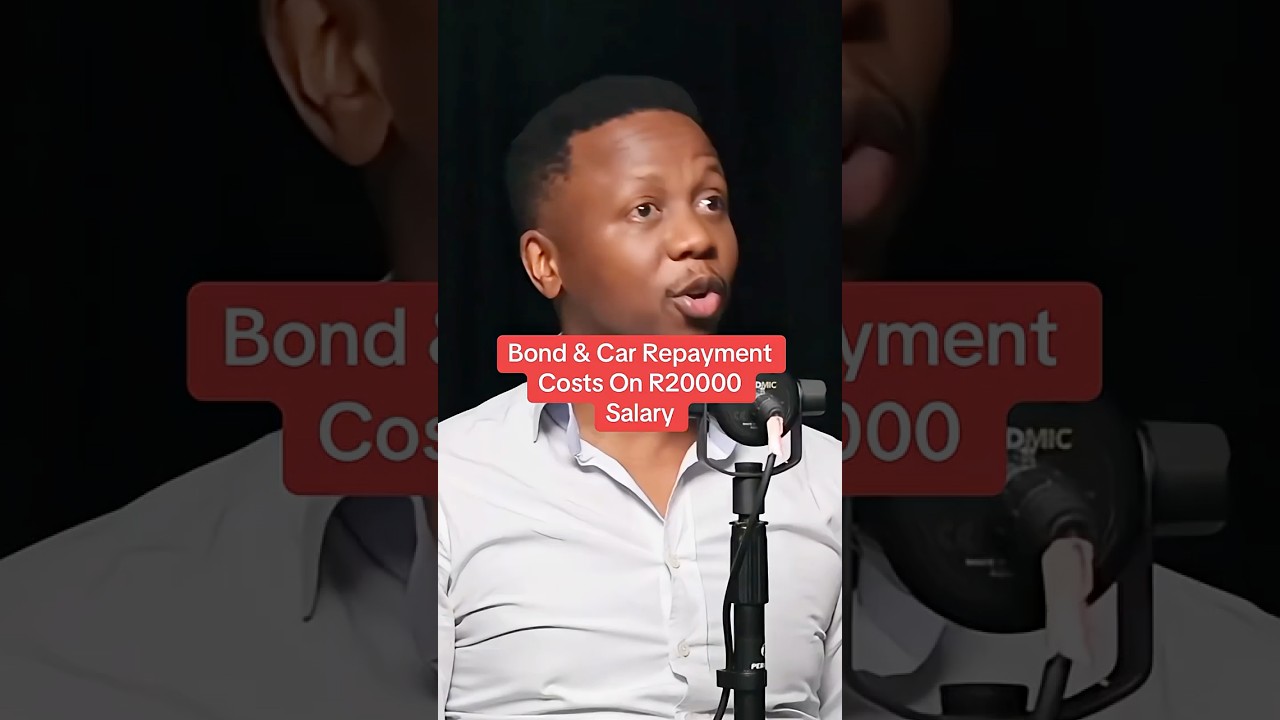 Bond and car repayments on a R20000 salary.