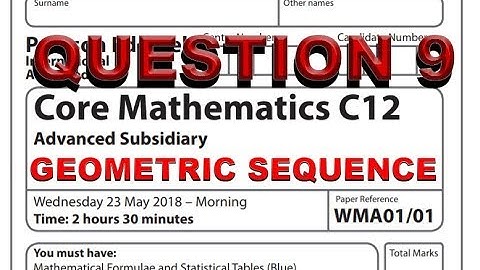 IAL C12 MAY 2018 Q 9
