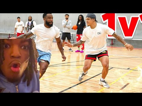 WHAT HAPPENED CASH!! Kyron Reacts To Cash vs Rob! #1 Ranked 1v1 Basketball…